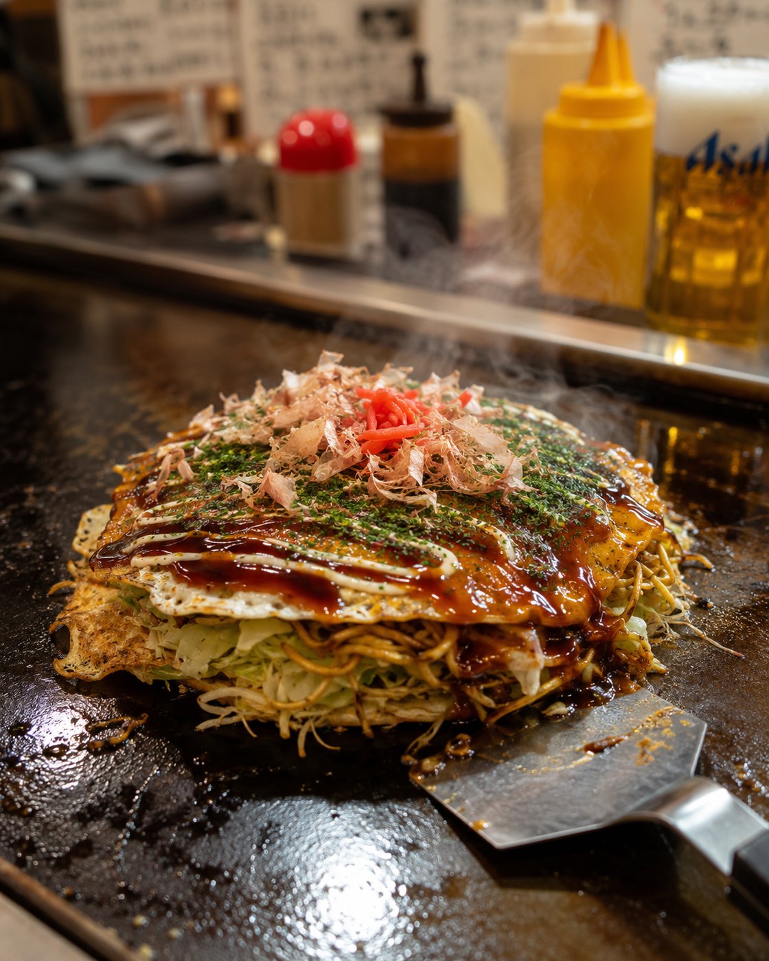 Okonomiyaki nach Hiroshima-Art